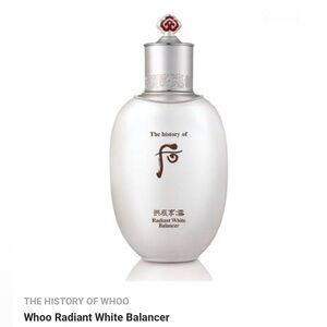 The history of Whoo Gongjinhyang Seol Radiant White Balancer 150ml K-Beauty